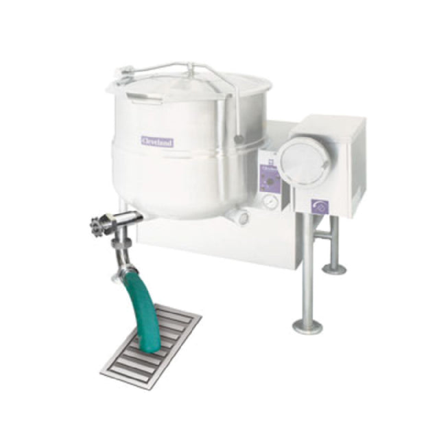 Cleveland TD2A90 2" Tangent Draw-off Valve With ACME Thread 90° Elbow 8' Length Of 2" ID Hose