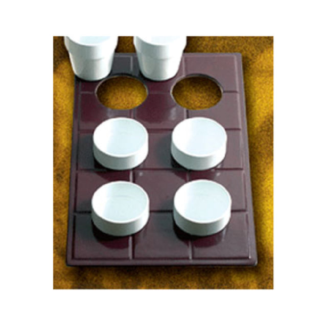Bon Chef 960069140PLUM Tile Tray Custom Cut 13" X 21-3/8"