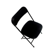 Forbes Industries C600BLK/BL EventXpress™ Folding Chair Black Plastic Formed Back & Seat