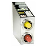 Dispense-Rite CTC-L-2SS - Cup Dispensing Cabinet, Adjustable, (2) ADJ-2F