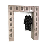 Winholt WL-16-CB Locker Garment/16 Person Doors Are Mesh Grid Vented