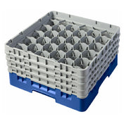 Cambro 30S800168 Camrack® Glass Rack With (4) Soft Gray Extenders Full Size