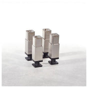 Rational 60.70.407 Appliance Height Extension 4 X Feet Extension 2-3/4" For ICombi 20 Full And Half Size And SCC/CMP 201 & 202 (must Be Used With Mobile Oven Rack Height Extension Based On Floor Unit Type) (special Order Item)