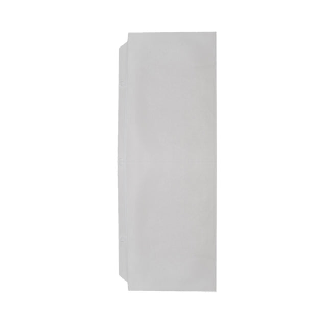 Risch PAGEPRO 4.25X14 Vinyl 3-Hole Punched Page Protector 4-1/4" X 14" Holds Two Pieces Of Paper Inside A 3-ring Or Screwpost Binder