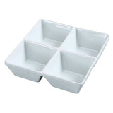Yanco ML-814 Main Land Compartment Bowl 6 Oz. Each Compartment 7" X 7"