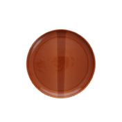 Fortessa 8200.SVEL.TC.03 Svelte Terracotta Plate 10.75" (27cm) Dishwasher Safe