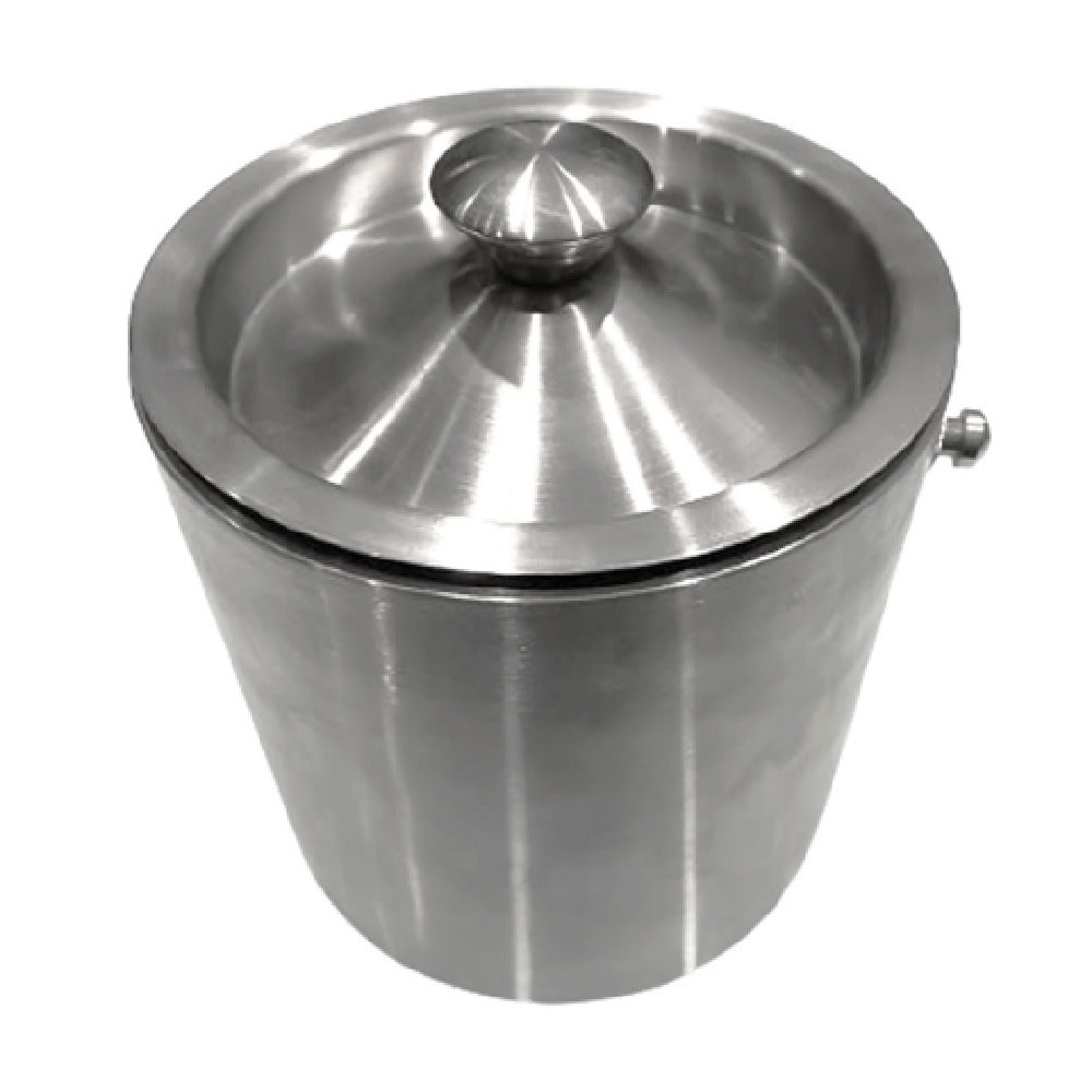 Spill-Stop 633-00 Ice Bucket 1.8 Quart Stainless Steel