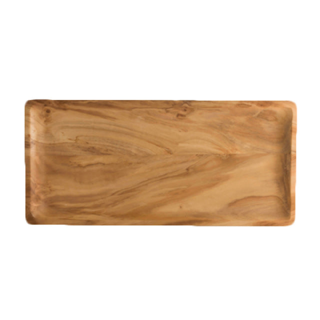 Steelite 6525TW304 Serving Plate 13.75" X 6.5"Creations Wood Creations