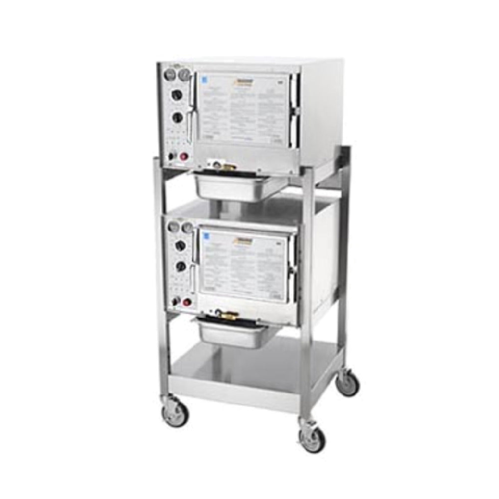AccuTemp S34403D090 DBL Two Steam'N'Hold™ Boilerless Convection Steamer Includes Stand With Casters