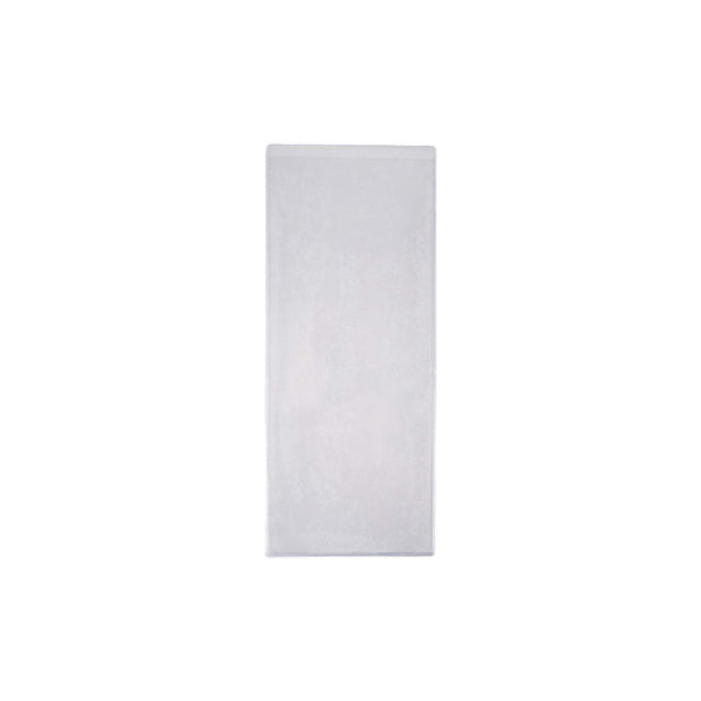 Risch 100 4.25X11 Clear Vinyl Menu Cover 4-1/4" X 11" 8 Gauge Single Pocket Holds 2 Sheets Of Paper