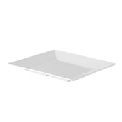 CAC China MLKS-25 King Plate 14"W X 14"D X 1-3/4"H Square