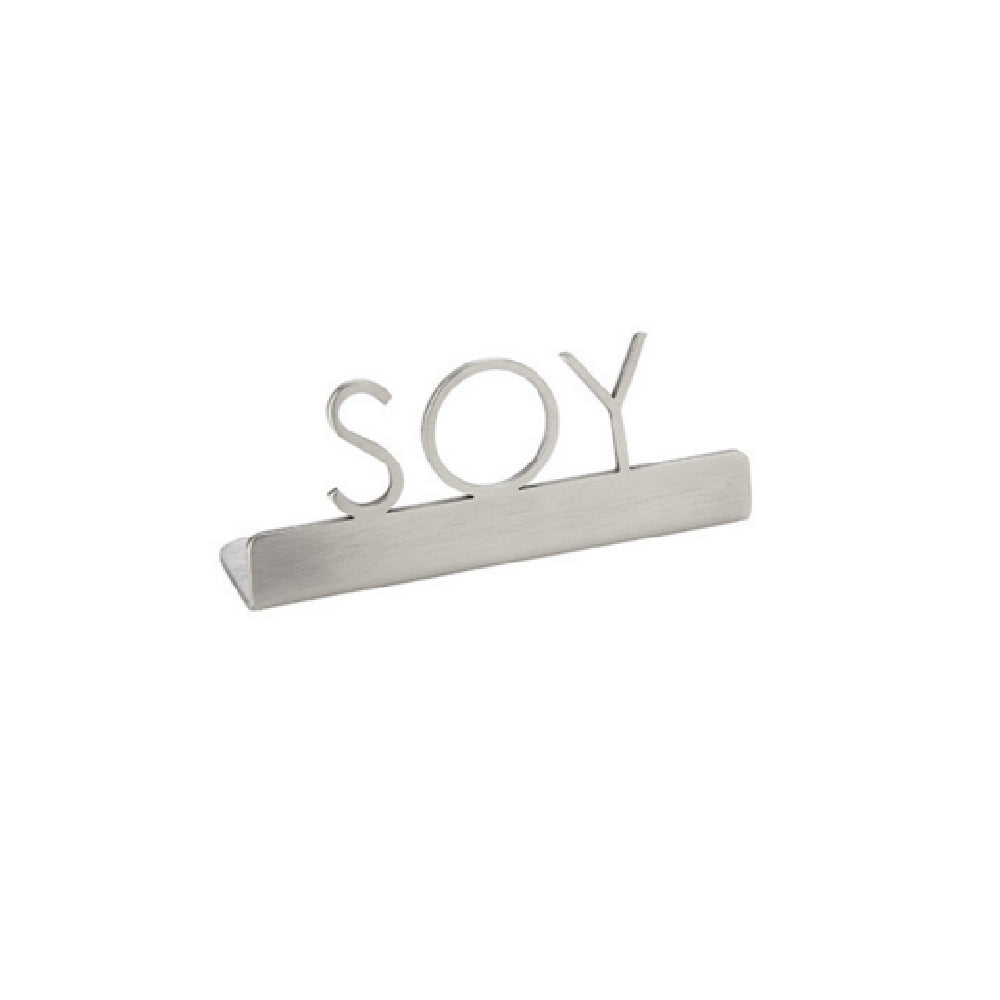 American Metalcraft SSS3 Sign Soy 1-1/4"H