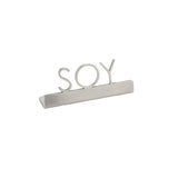 American Metalcraft SSS3 Sign Soy 1-1/4"H