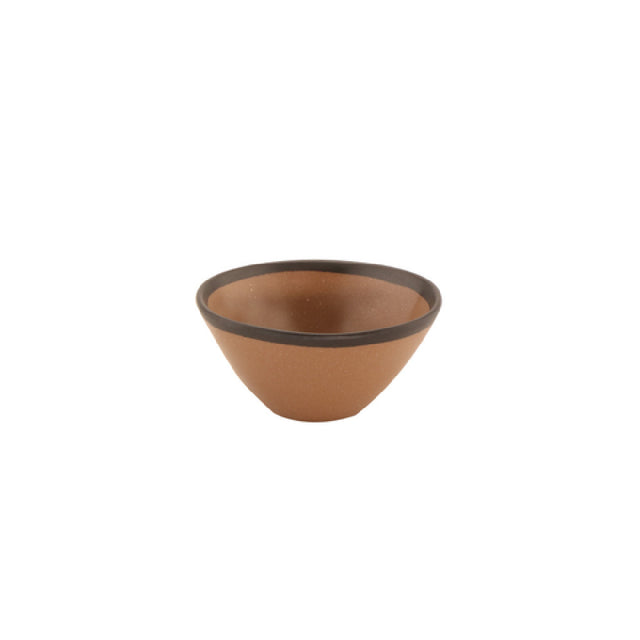 GET Enterprises B-80-TP Pottery Market™ Salad/Soup Bowl 8 Oz. (12 Oz. Rim Full) 5" Dia. X 2"H