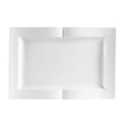 CAC China GBK-13 Goldbook Platter 12"L X 8-1/8"W X 1"H Rectangular