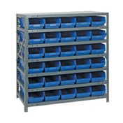 Quantum 1839-104_IVORY - Shelving Unit, 18"D X 36"L X 39"H, Heavy Duty