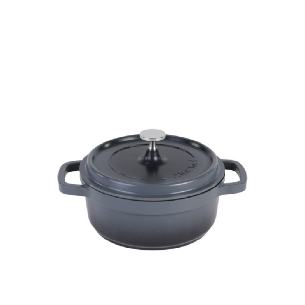Steelite AP200012 Casserole Dish With SS Knob 2.5 Qt 11"W X 9.5"D X 5.875"H