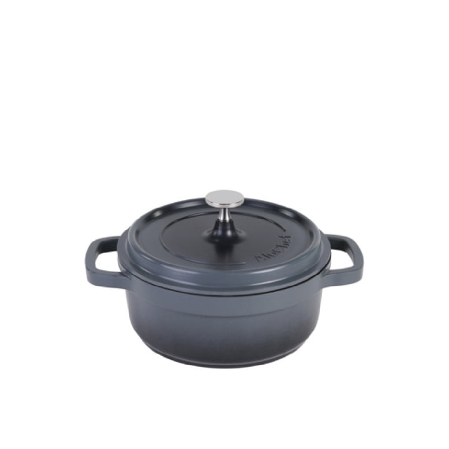 Steelite AP200012 Casserole Dish With SS Knob 2.5 Qt 11"W X 9.5"D X 5.875"H