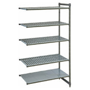 Cambro CBA183084VS5580 Camshelving® Basics Plus Add-On Unit 18"W X 30"L X 84"H