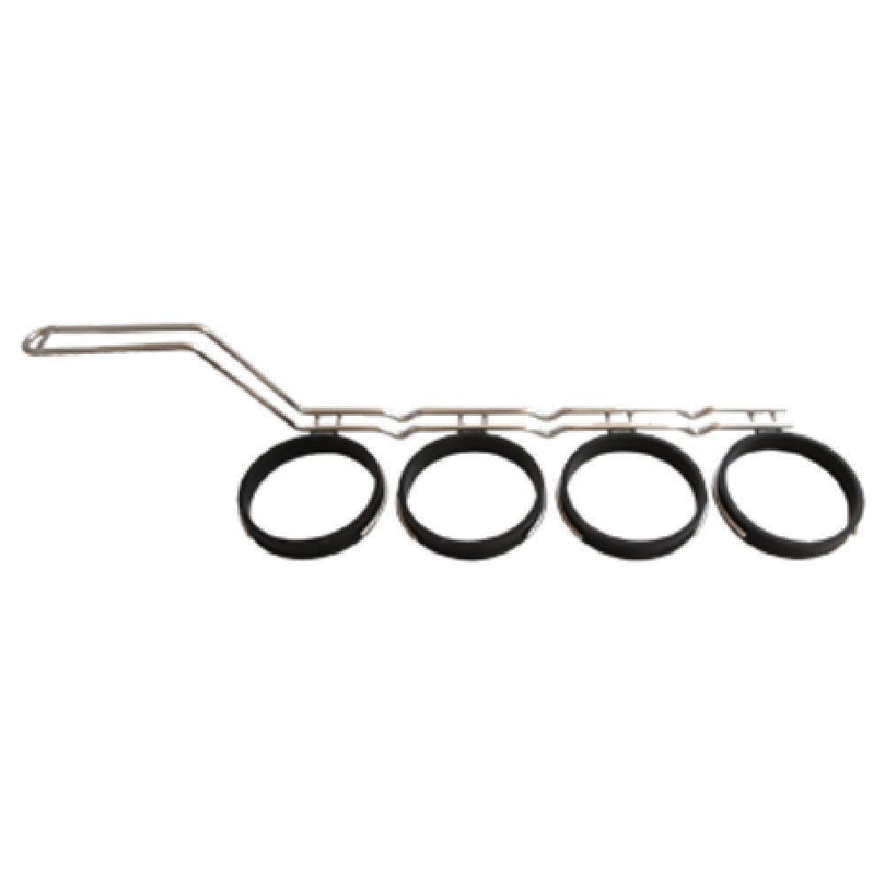Prince Castle 122-032 In-Line Egg Ring (4) 3-3/4" Diameter Removable Rings Attached To Wire Handle