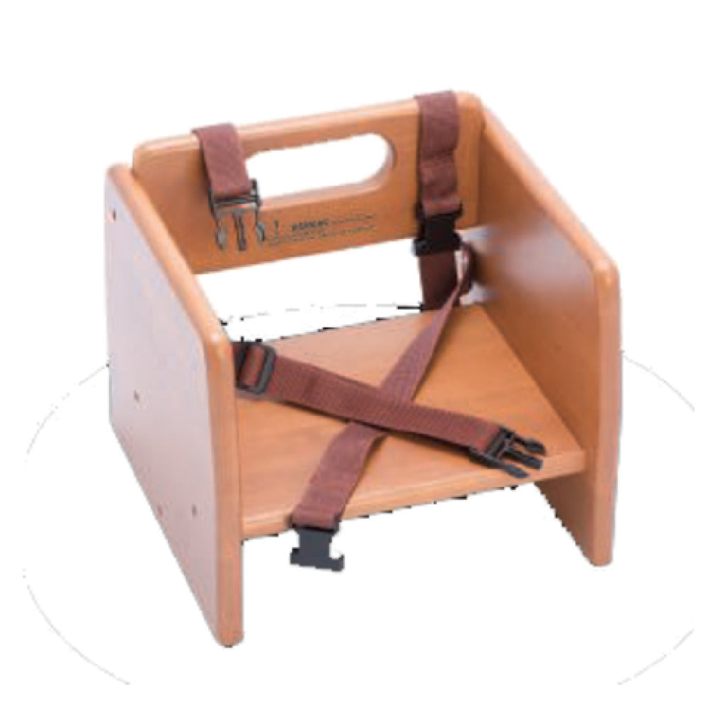 Alegacy Foodservice Products 80956 Booster Seat 10"H Buckle-up Strap