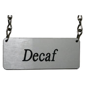 Service Ideas IDCHDE ID-Chain "Decaf" For Airpot Cover-ups