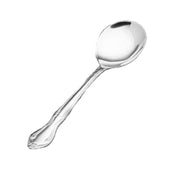 Vollrath 48153 Flatware Bouillon Spoon Round Bowl Stainless
