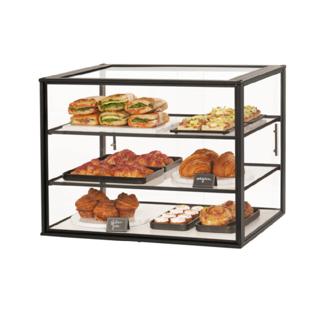 Cal-Mil 23764-3-13 Onyx Case 3-tier Knockdown