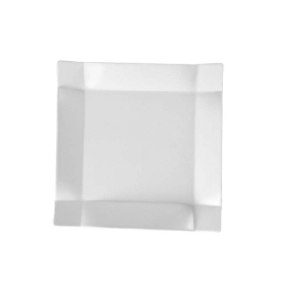 CAC China TMS-5 Times Square Plate 4"L X 4"W X 1/2"H Square