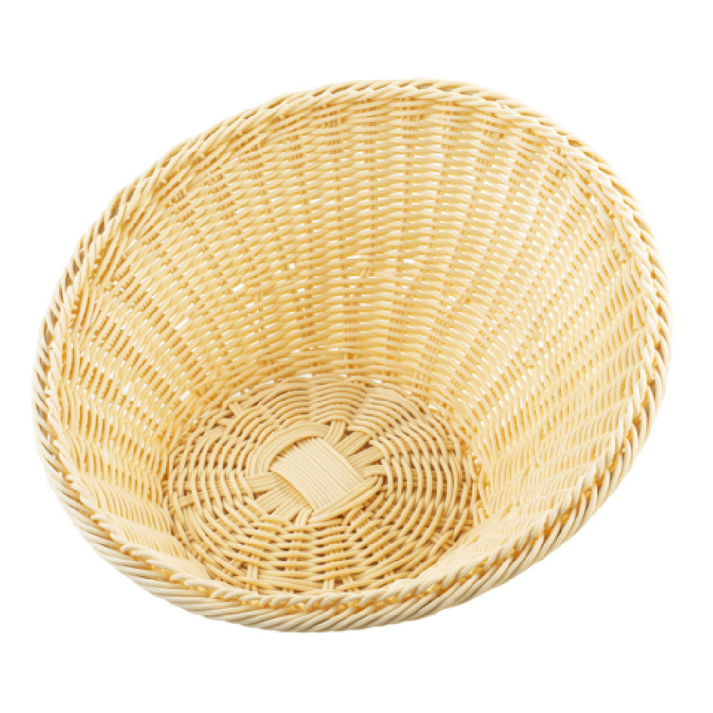 TableCraft Products 12128 - Handwoven Basket, 13-1/2" Dia. X 5.625"H, Round
