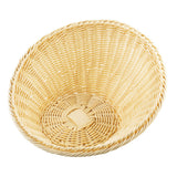TableCraft Products 12128 - Handwoven Basket, 13-1/2" Dia. X 5.625"H, Round