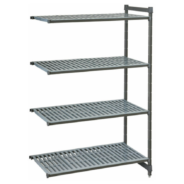 Cambro CBA243072V4580 Camshelving® Basics Plus Add-On Unit 24"W X 30"L X 72"H