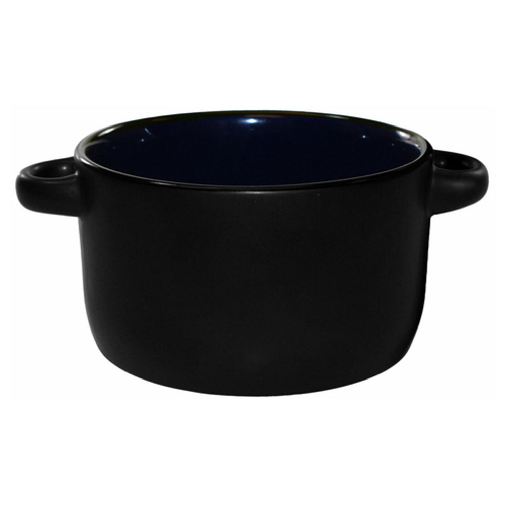 International Tableware 83567-2901/05MF-05C Bistro Soup Bowl 11 Oz. 4-1/8" Dia. (w/handles 5-5/8" Dia.) X 2-3/8"H