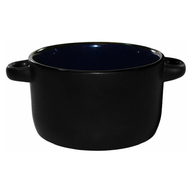 International Tableware 83567-2901/05MF-05C Bistro Soup Bowl 11 Oz. 4-1/8" Dia. (w/handles 5-5/8" Dia.) X 2-3/8"H