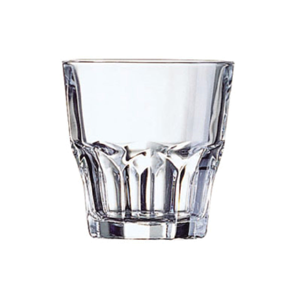 Arc Cardinal J2611 Arcoroc Granite Rocks 7.0 Oz Soda Lime Glass