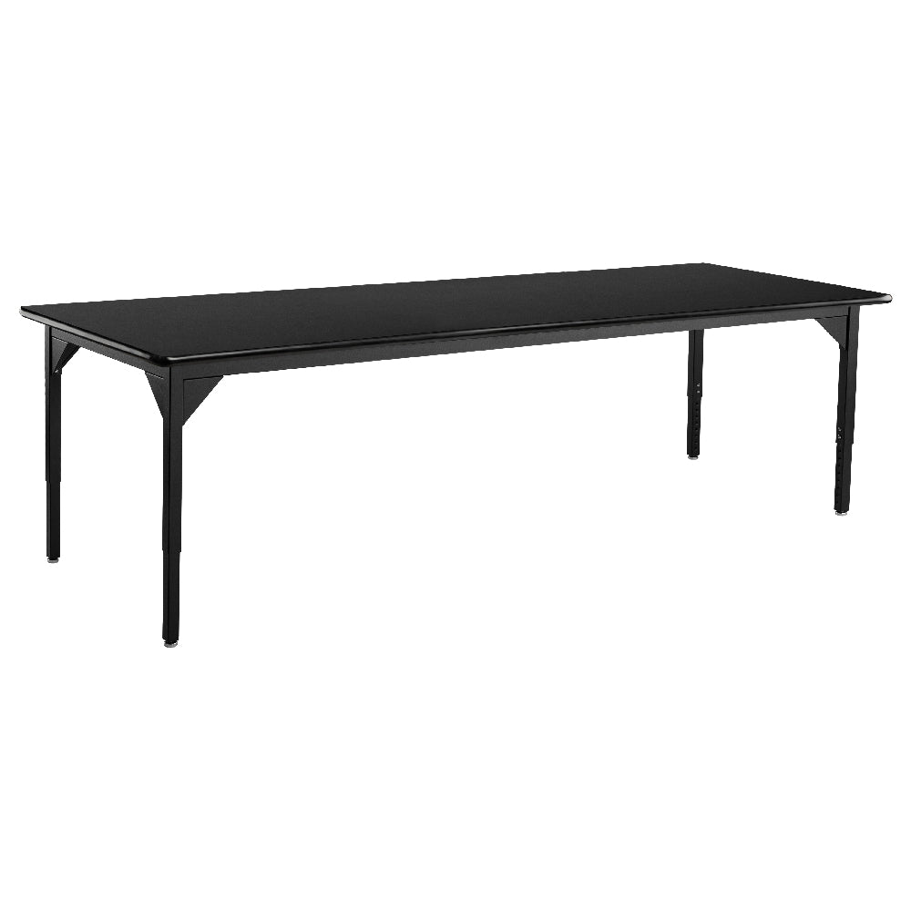 National Public Seating HDT3-3684 NPS® Heavy Duty Steel Table 36" X 84" 16-gauge Channel Frame