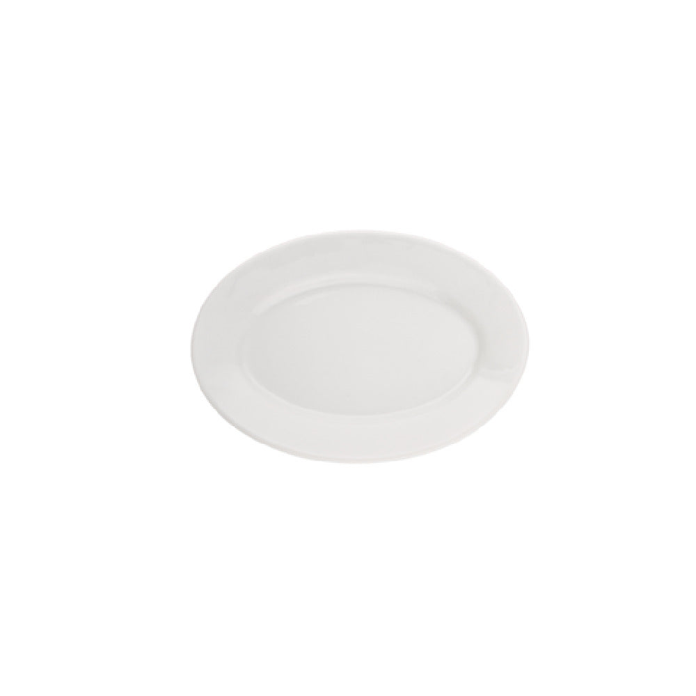 Vertex China ARG-13/6 Platter 11-1/2” Oval Wide Rim