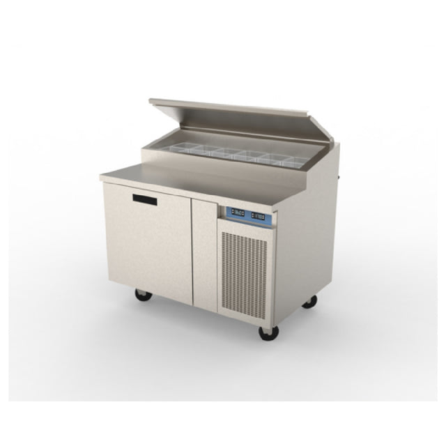 Randell 8148N-290 Refrigerated Raised Rail Prep Table One-section 48" W