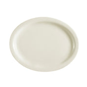 CAC China NRC-12 NRC Platter 9-1/2"L X 7-1/4"W X 3/4"H Oval