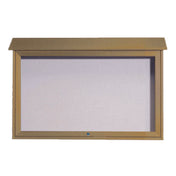 Aarco PLD3045T-8 Message Center 45"W X 30"H Wall Mounted