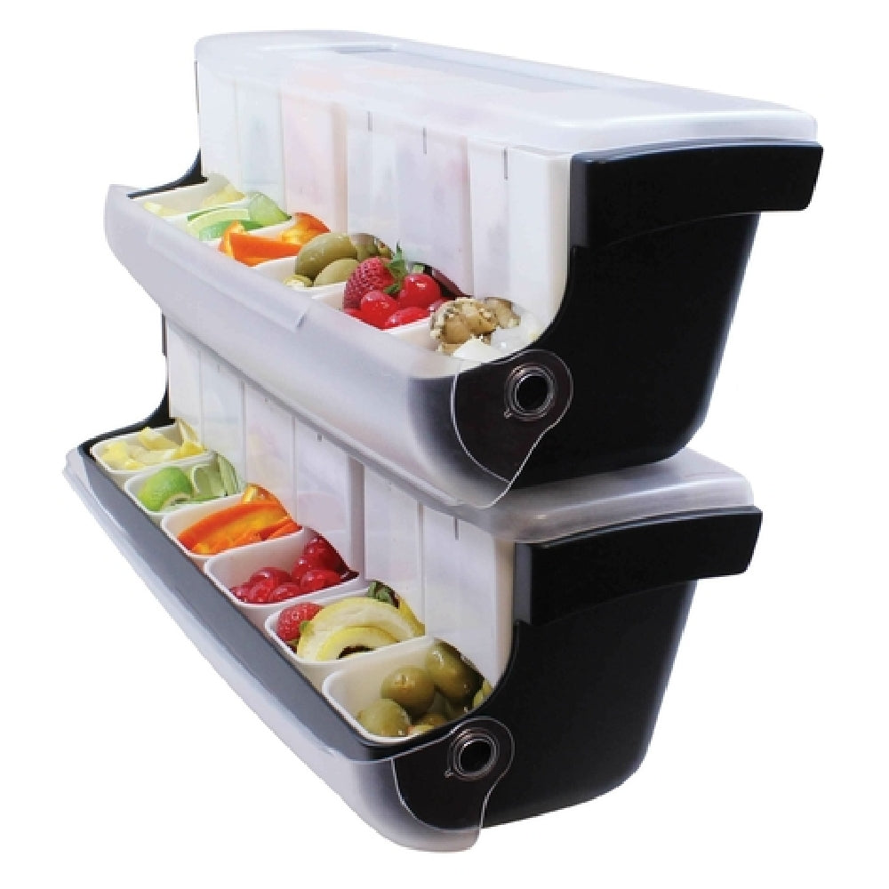 TableCraft Products BCD6000 - Cash & Carry First In First Out Garnish Station, 20" X 6-1/4" X 6-1/2"