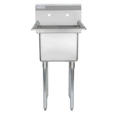 Empura ESD11515 - Sink, 23"W X 20.5"D X 44.25"H, (1) Compartment