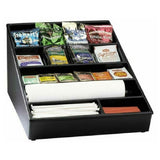 Dispense-Rite WLS-1BT - Lid, Straw & Condiment Organizer, Wide