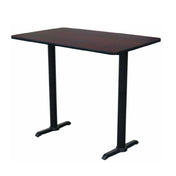 Hubert 32Q-073 - CenPro Table Set With Chairs, Bar Height, Includes: 30" X 48" Table Top