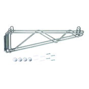 Hubert 30V-981 - CenPro Double Wall Mounting Bracket For Chrome Wire Shelving, 14" D
