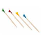 Royal RFC 3 - Sandwich Pick, 3", Regular Frill (priced Per Case, 10 Boxes Per Case, 1000 Toothpicks Per Box)