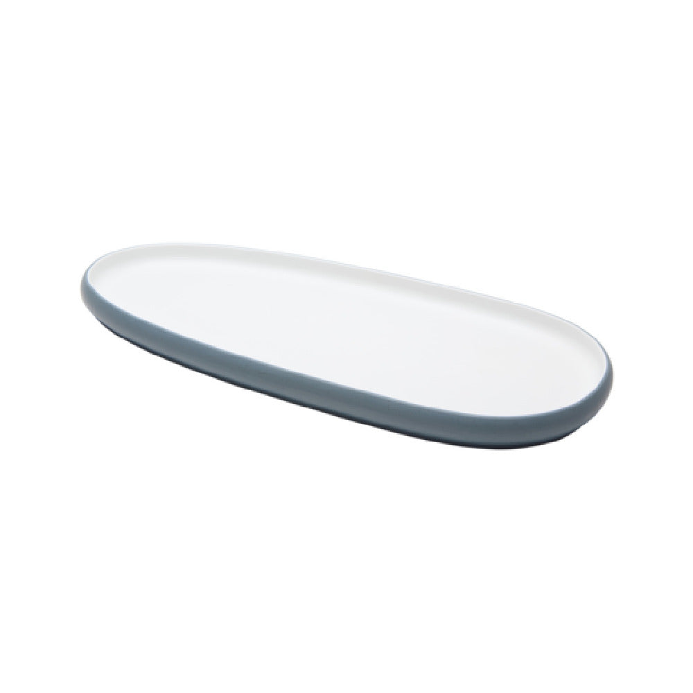 GET 21382-TOH/BL - Cheforward Hatch Platter, 15.5"L X 7.5"W X 1"H, Oblong