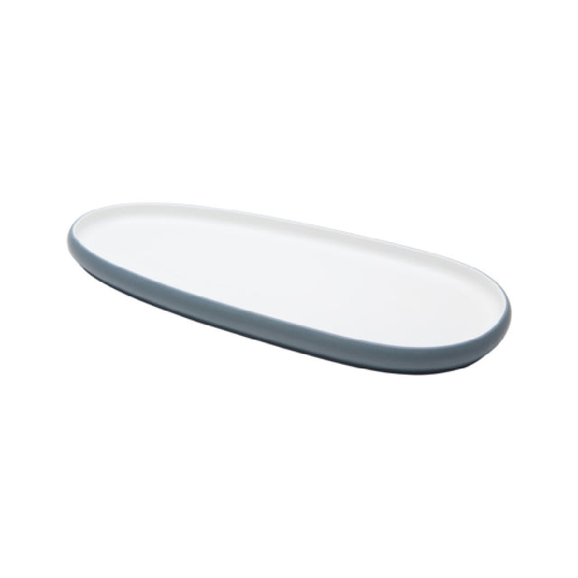 GET 21382-TOH/BL - Cheforward Hatch Platter, 15.5"L X 7.5"W X 1"H, Oblong