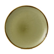 Arc Cardinal HG288 Dudson Harvest Green Coupe Plate (D:11.25'') Vitrified Ceramic