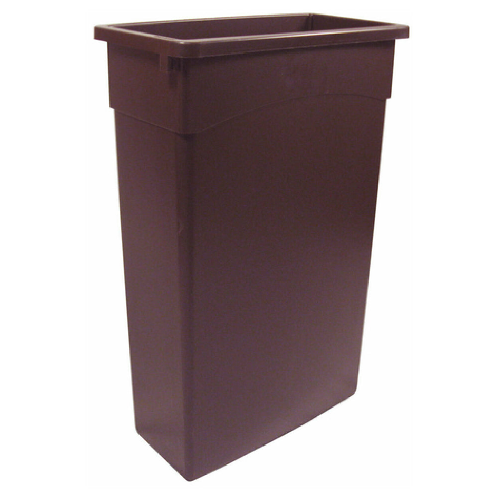 Royal CCP 8322BN - Wall Hugger™ Trash Can, 23 Gallon, Rectangular